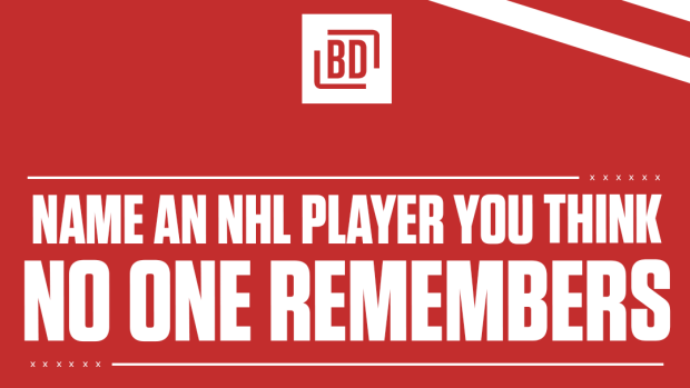 NAME AN NHL PLAYER YOU THINK NO ONE REMEMBERS