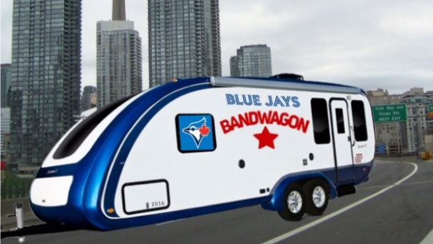 Blue Jays Wagon 