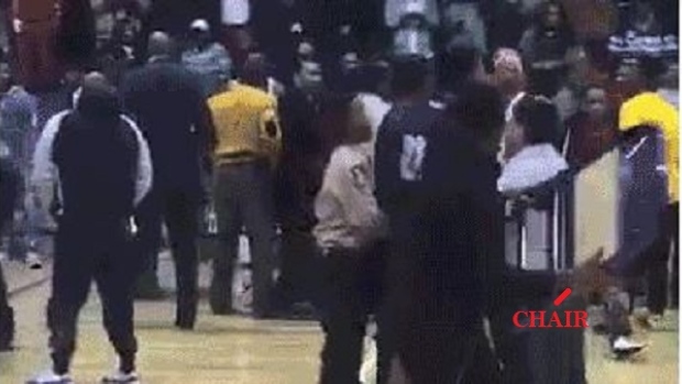 College Basketball Fight
