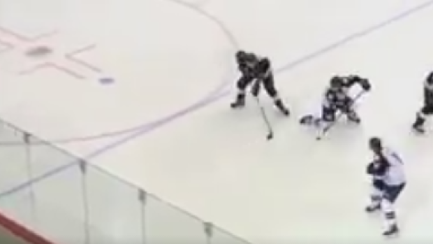 A player pulls off an incredible dangle.