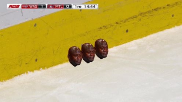Of course, the crying Michael Jordan face made an appearance.