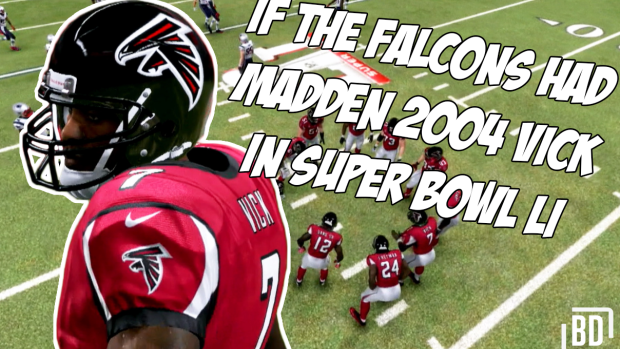 If the Falcons had Madden 2004 Vick in the 4th Quarter of the Super Bowl