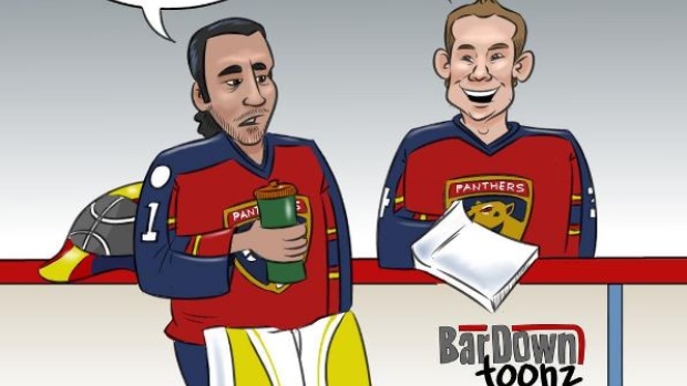 BarDown's depiction of the Florida Panthers' current goaltending situation