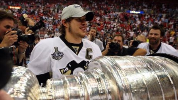In 2009, Pittsburgh Penguins captain Sidney Crosby hoisted his first Stanley Cup.