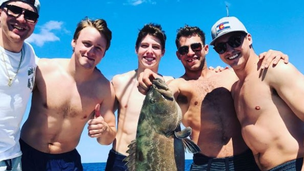 Toronto Maple Leafs fishing