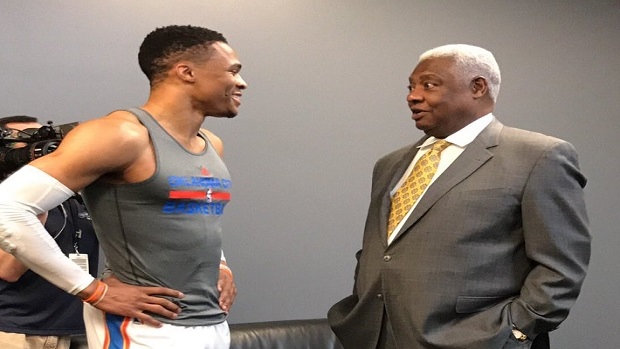 Russell Westbrook and Oscar Robertson