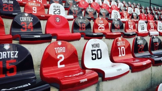Toros de Tijuana custom jersey seats