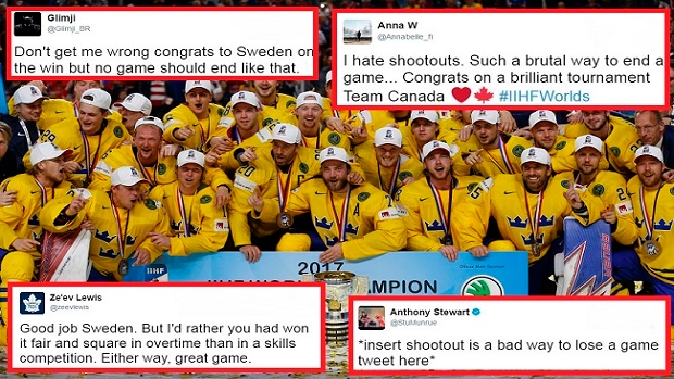 Sweden wins gold