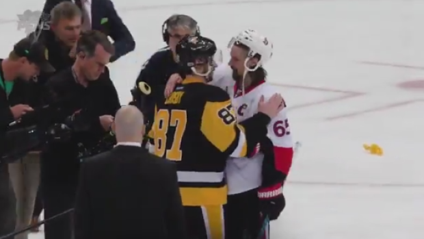 Captains Sidney Crosby and Erik Karlsson exchange high praises following Game 7 of the ECF.
