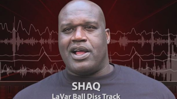 Shaq dropped a diss track on NBA father LaVar Ball.