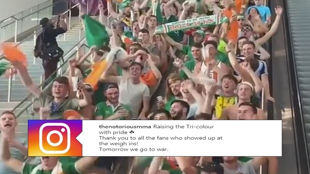Conor McGregor fans