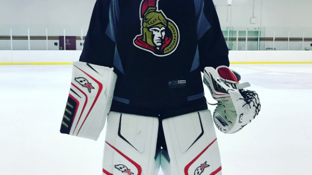 Craig Anderson's new pads