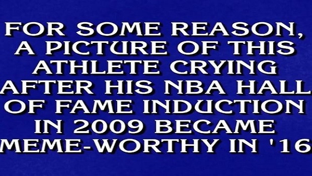 Crying Jordan on Jeopardy!