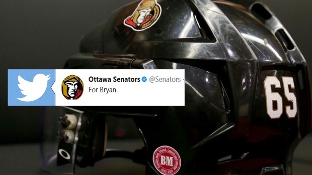 Senators helmet