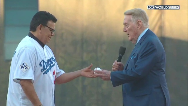Vin Scully opening pitch