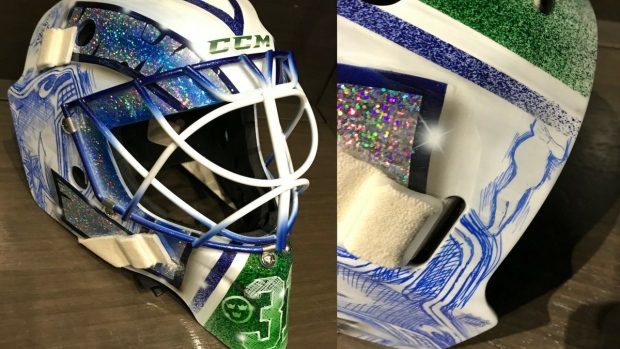 Anders Nilsson's new mask