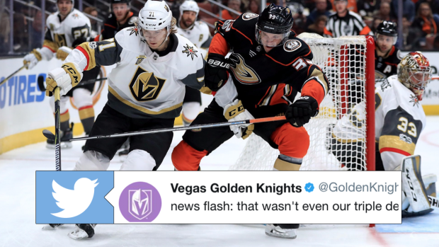Vegas Golden Knights/Twitter