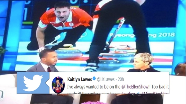 Kaitlyn Lawes on The Ellen Show