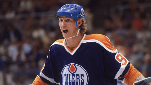 Hockey Hall of Fame - Wayne Gretzky's signature Jofa helmet. Worn