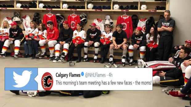 Calgary Flames moms trip
