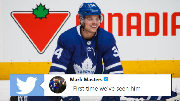 Toronto Maple Leafs forward Auston Matthews.