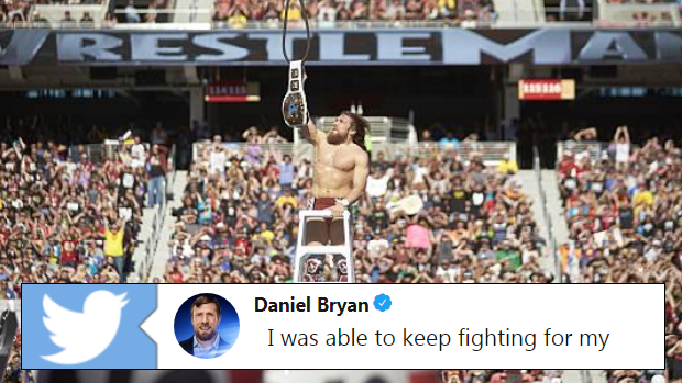 WWE icon Daniel Bryan.
