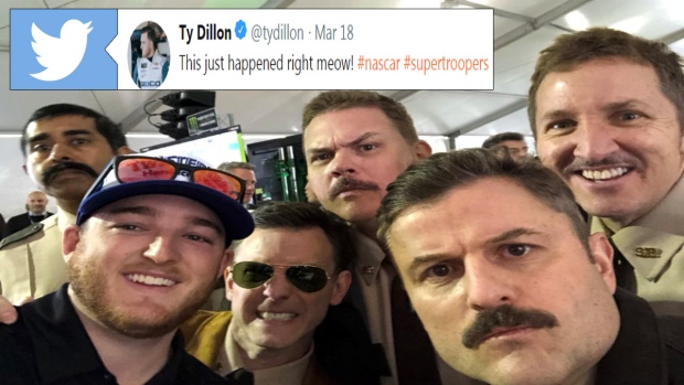 Ty Dillon and the Super Troopers