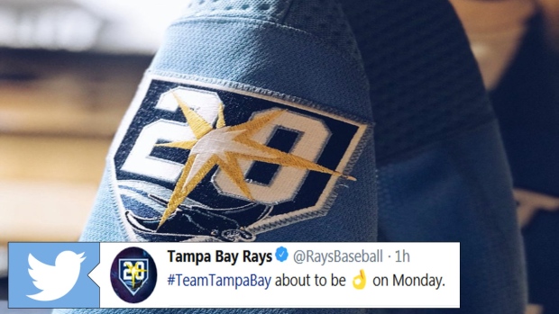 Lightning honour Rays' 20th anniversary with special edition warm-up jerseys  - Article - Bardown