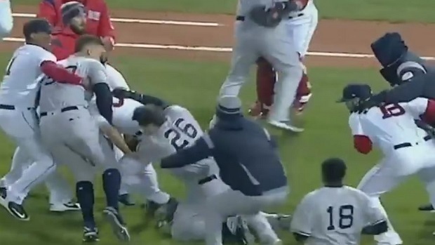 Yankees Red Sox brawl