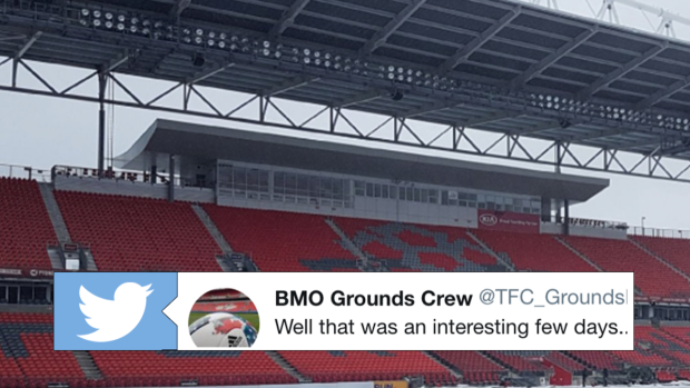 BMO Grounds Crew/Twitter