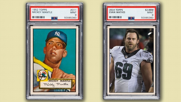 Mickey Mantle and Evan Mathis