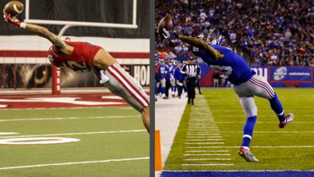 College Wide Receiver Makes Spectacular Catch Reminiscent Of Odell