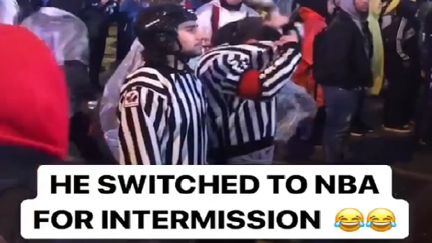There's another Leafs reffing controversy brewing ahead of Game 2