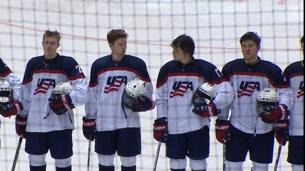 Team USA at U-18 Worlds