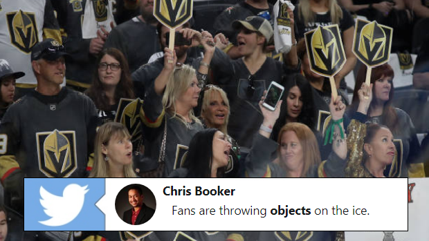 Why do Golden Knights fans throw flamingos on the ice?, Golden Knights