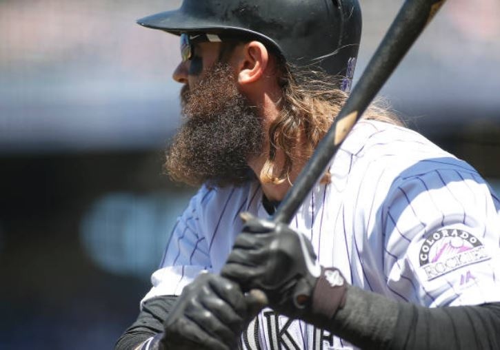 The length of Charlie Blackmon's beard is directly proportional to his home  run output