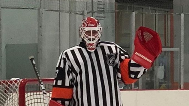 ice hockey referee jersey