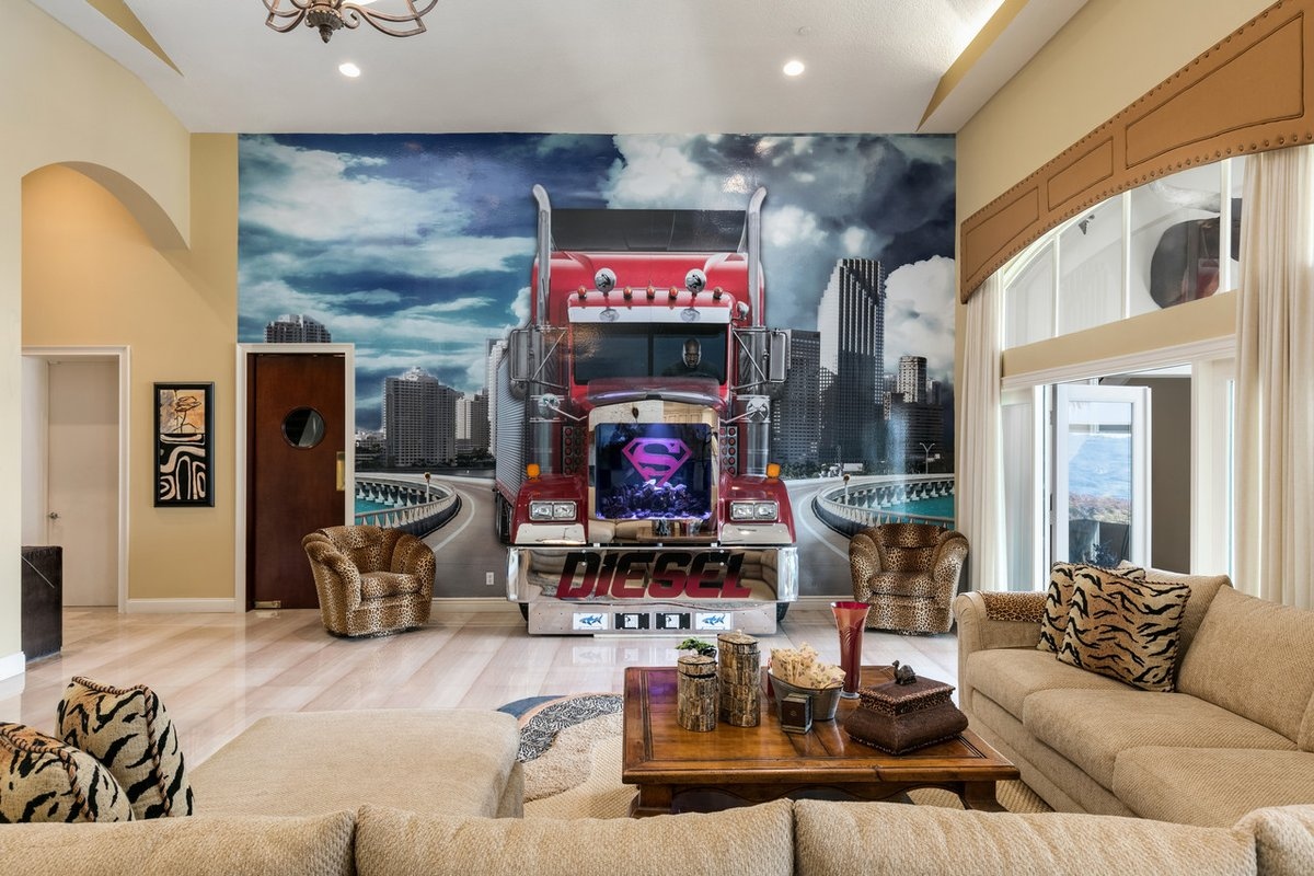 Shaq is selling his $28 million mansion and it's the most incredible