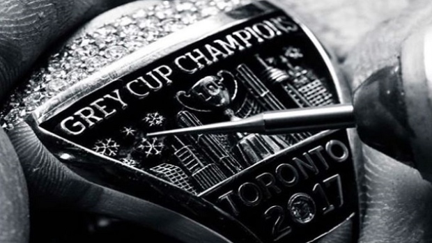 Toronto Argonauts Grey Cup ring