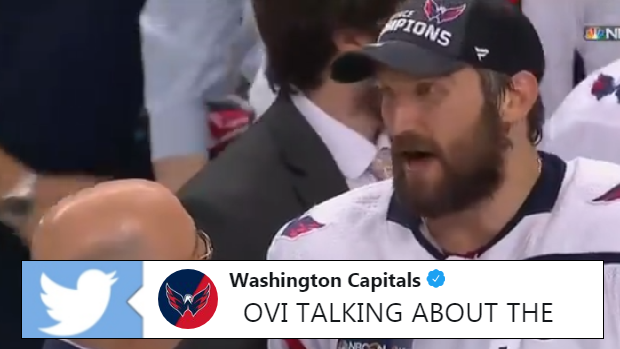 Alex Ovechkin discusses winning the Eastern Conference Finals.