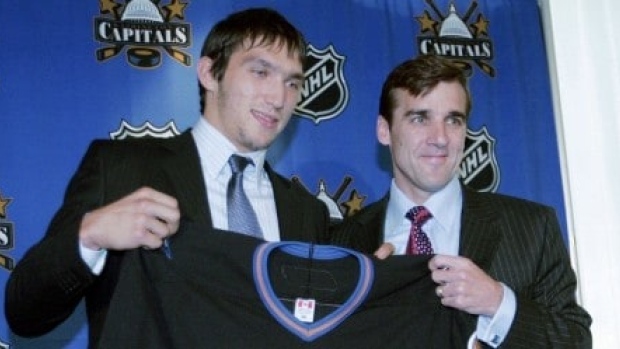 Alex Ovechkin and George McPhee