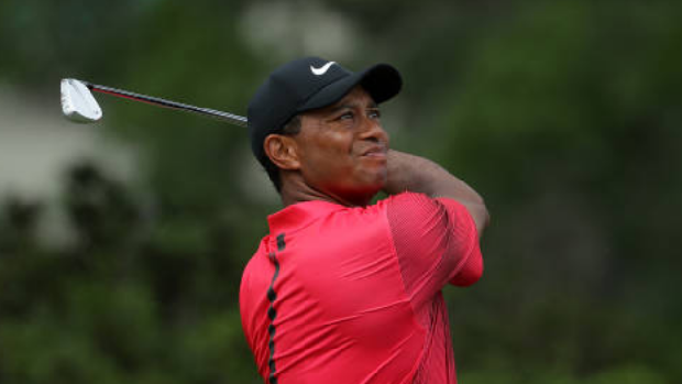 Tiger Woods at the Players Championship.