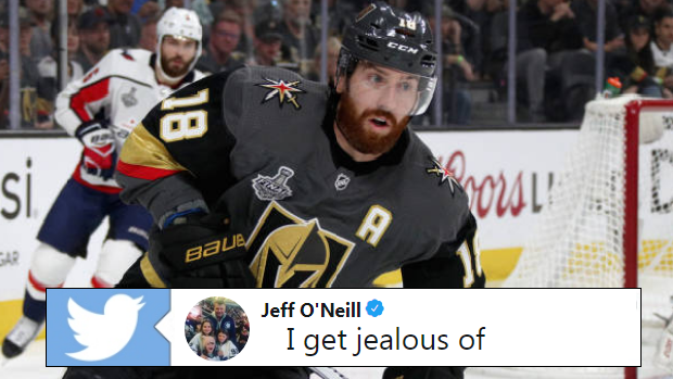 James Neal of the Vegas Golden Knights.