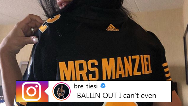Breana Tiesi shares an emotional Instagram post in support of Johnny Manziel.