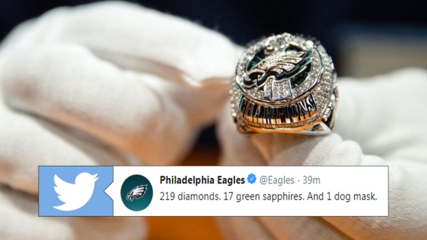 Philadelphia Eagles Super Bowl rings