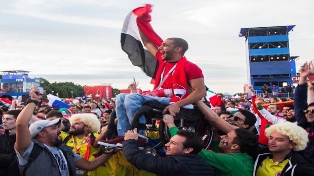Egypt soccer fan