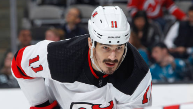 Brian Boyle of the New Jersey Devils.
