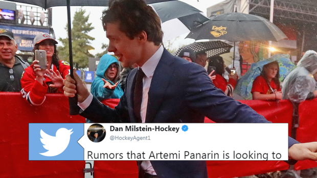 Panarin S Agent Shot Down Rumours About His Girlfriend S Modelling Affecting His Trade Options Article Bardown