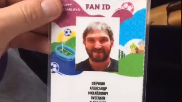 Ovechkin at World Cup