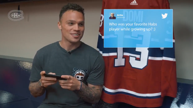 Max Domi is excited to make his debut as a Maple Leaf. . . 📷: @max